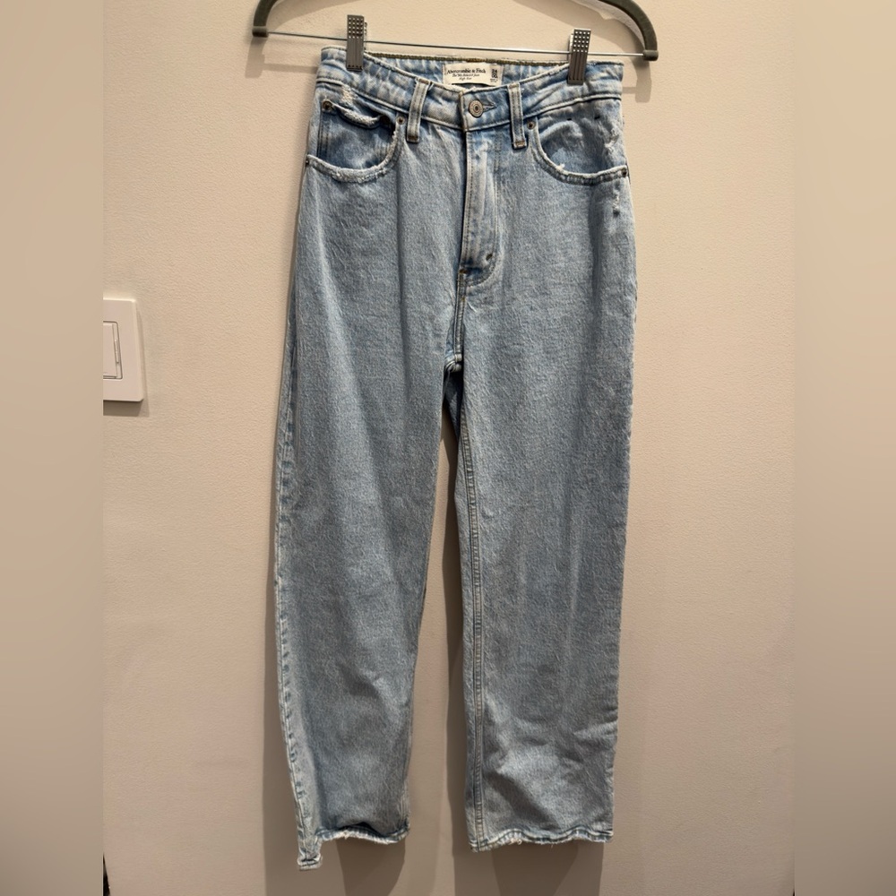 Abercrombie & Fitch The '90s Relaxed Jean High Rise Size 24/00 Curve Love
